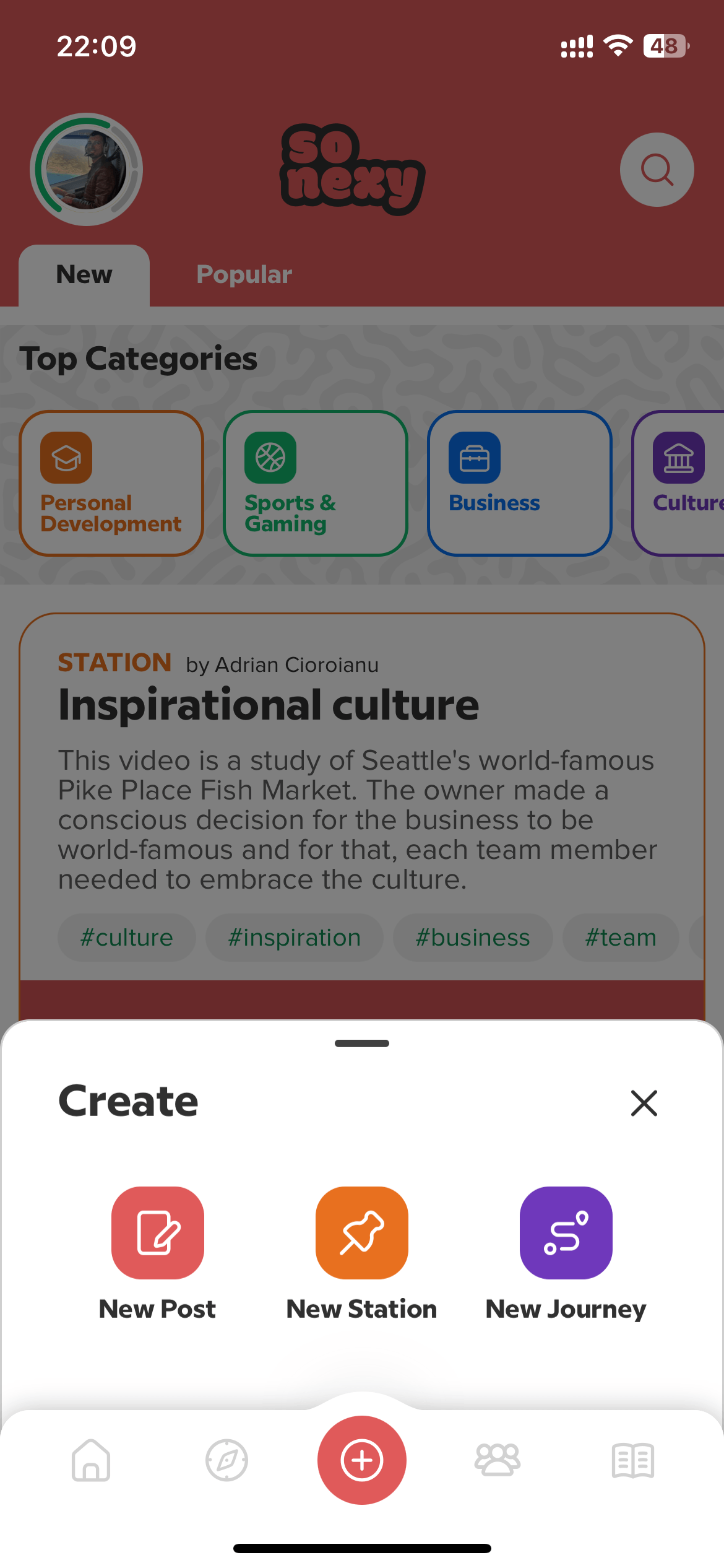 Imagine cu Sonexy mobile